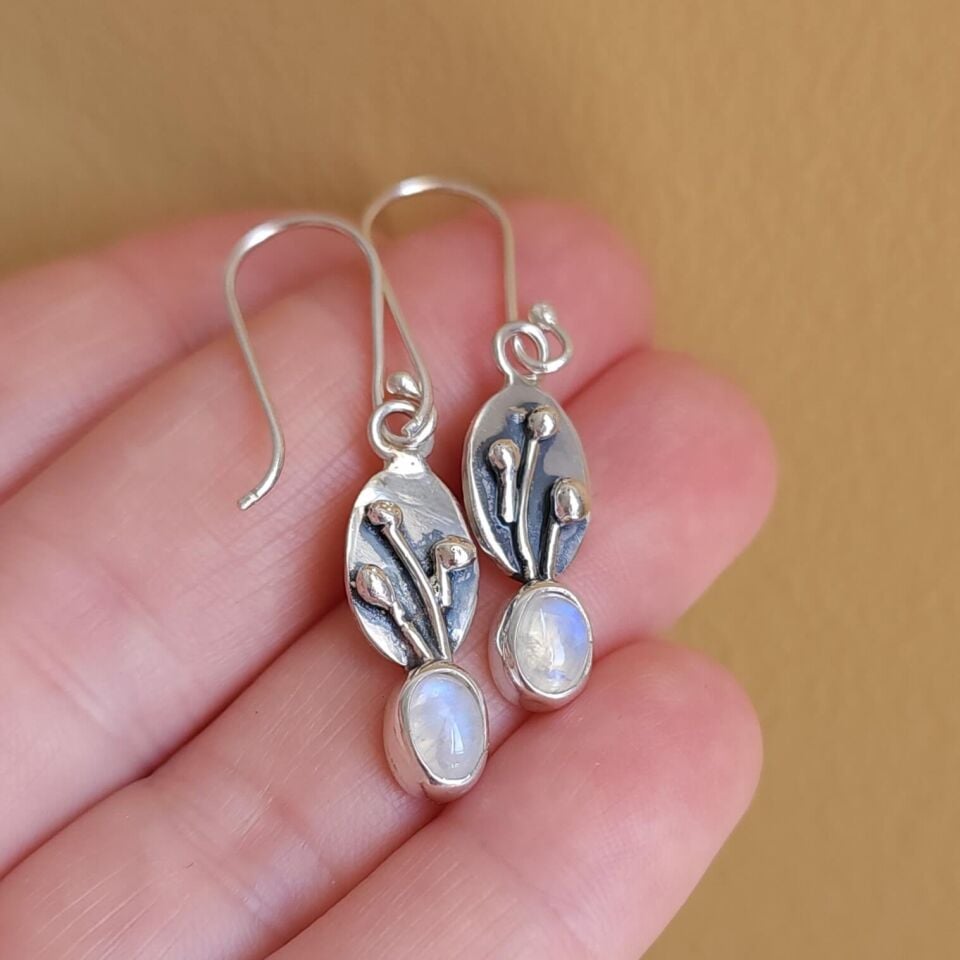 Aytaşı Tasarım 925 Ayar El Yapımı Gümüş Küpe