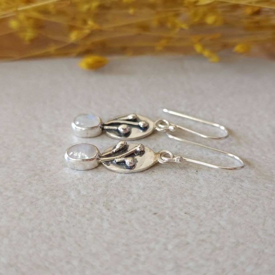 Aytaşı Tasarım 925 Ayar El Yapımı Gümüş Küpe